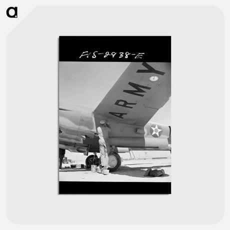 アートポストカード-Repairing an Army Interceptor
 - ラッセル リー Postcard.
