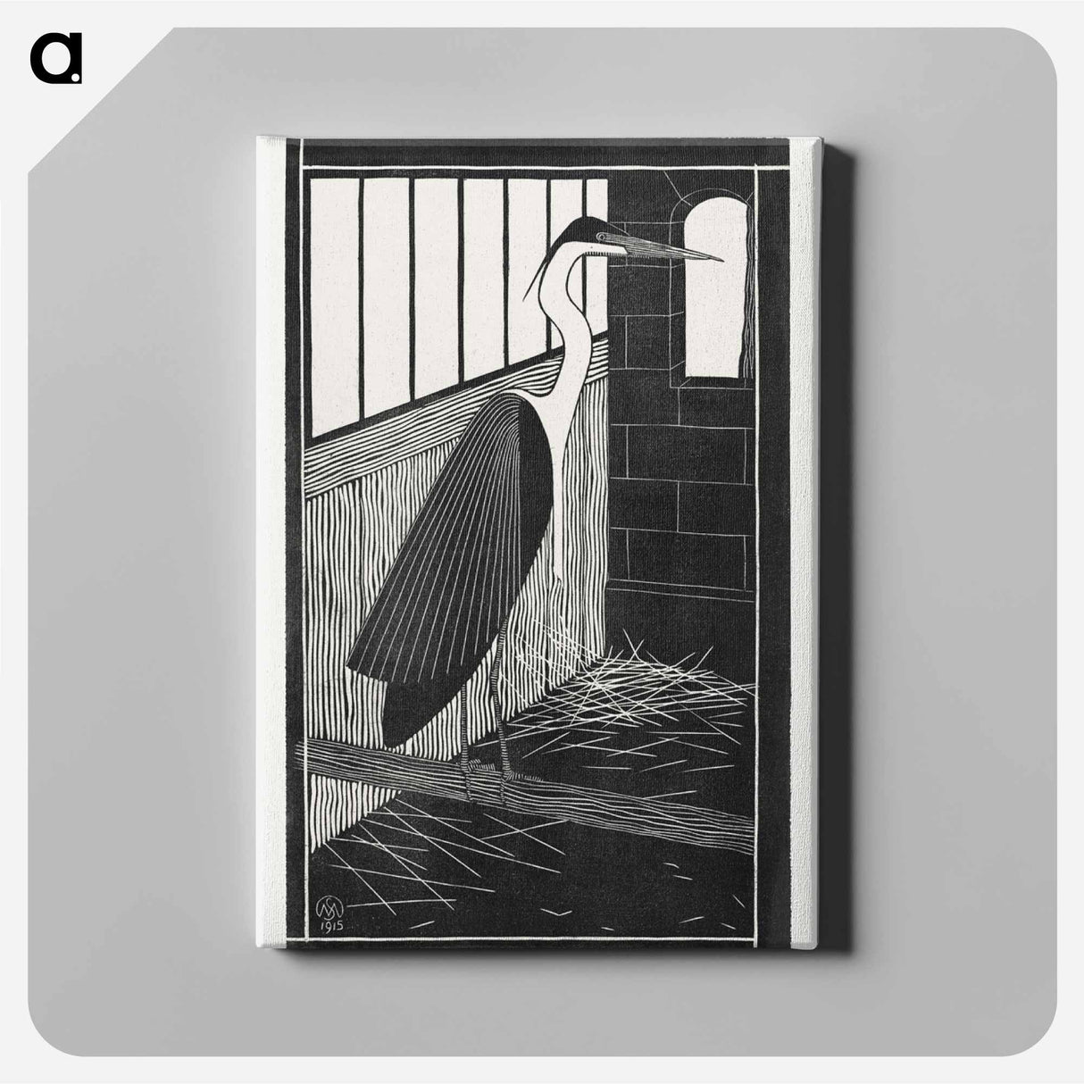 Giant Heron
 - サミュエル ジェスルン Canvas.