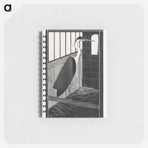 アートメモ帳-Giant Heron
 - サミュエル ジェスルン Memo.