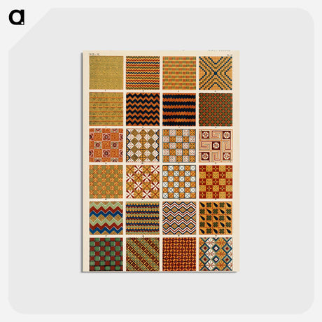 アートポストカード-Nineteenth-Century Ornament
 - 装飾の文法 Postcard.