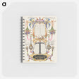 アートメモ帳-Guide for Constructing the Letter T from Mira Calligraphiae Monumenta
 - 書道のお手本 Memo.