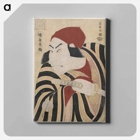 アートパネル-Nakamura Nakazō II, also called Sakaiya Shūkaku - 東洲斎 写楽 Canvas.