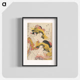 アートポスター-Album of Prints by Kikugawa Eizan, Utagawa Kunisada, and Utagawa Kunimaru
 - 歌川 国貞 Poster.