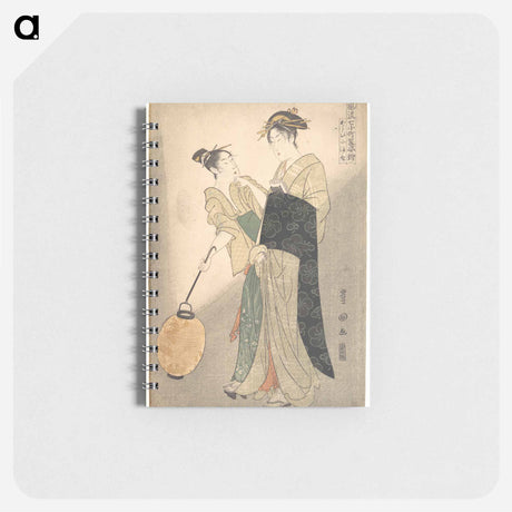 アートメモ帳-Kayoi Komachi, from the series Seven Episodes of the Poet Komachi
 - 歌川 豊国 Memo.