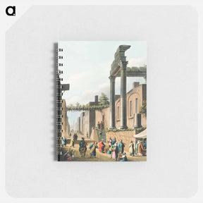 アートメモ帳-Mosque at Latachia - オスマン帝国領内の景色 Memo.