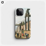 Mosque at Latachia - オスマン帝国領内の景色 Phone Case.