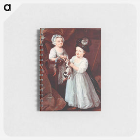アートメモ帳-Portrait of Lady Mary Grey and Lord George Grey - ウィリアム ホガース Memo.