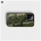 Girl Picking Apple Blossoms - Winslow Homer Phone Case.