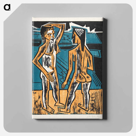 アートパネル-Two Standing Nudes
 - イェール大学アートギャラリー Canvas.