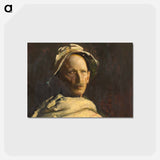 アートポストカード-Self-Portrait - アボット ハンダーソン セイヤー Postcard.