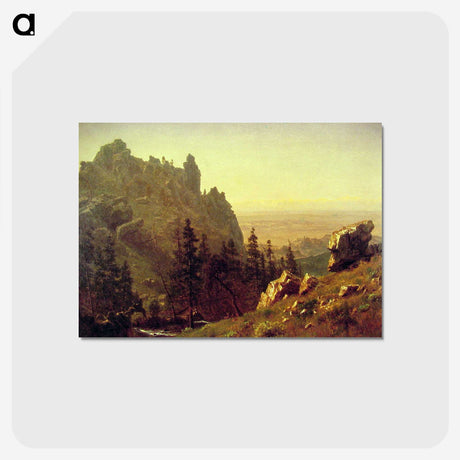1-45_Albert-Bierstadt_postcard