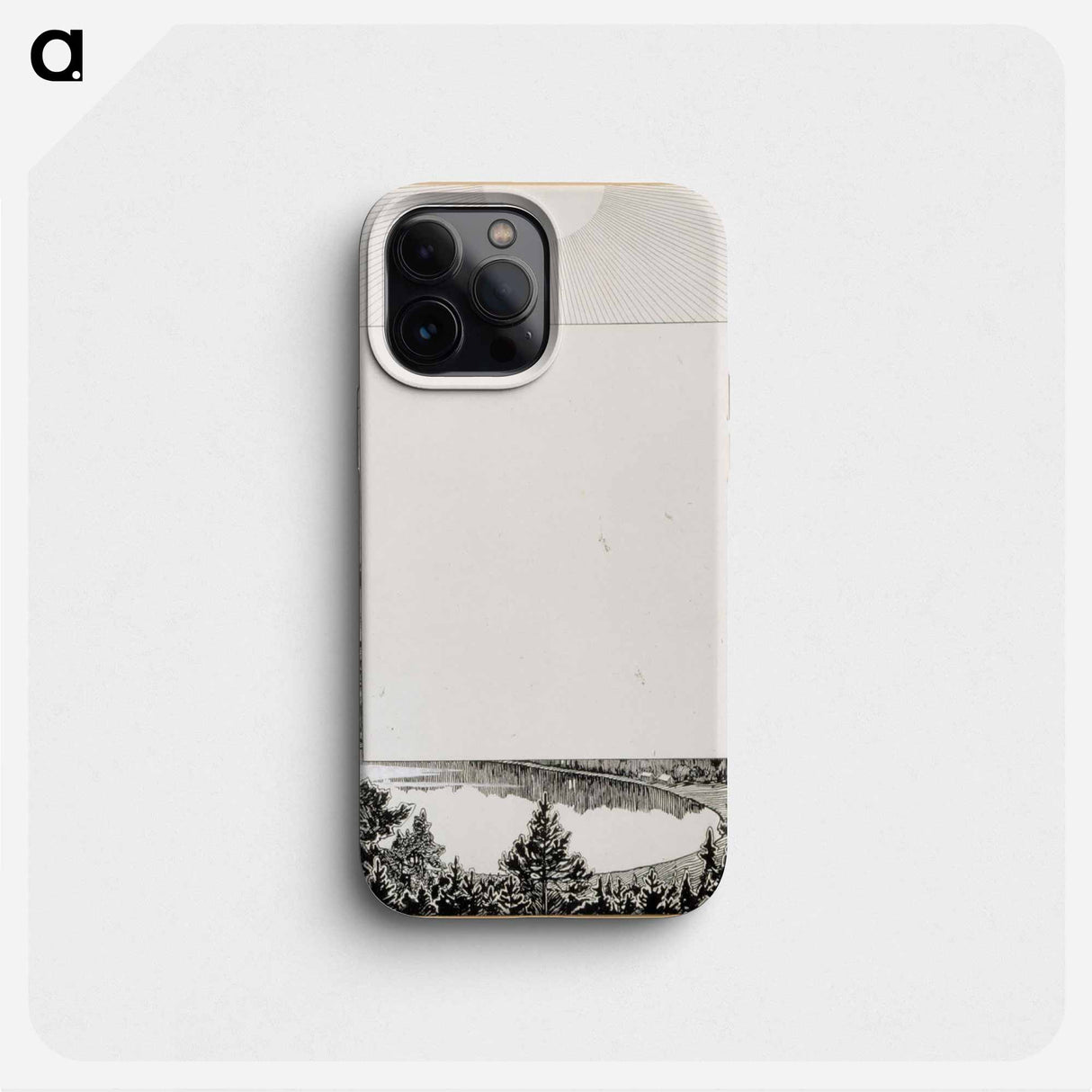 Maamme-runon loppuvinjetti - アルバート エーデルフェルト Phone Case.