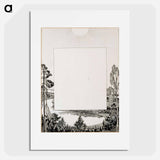 Maamme-runon loppuvinjetti - アルバート エーデルフェルト Poster.
