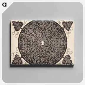 アートパネル-Knob with rounded shield - アルブレヒト デューラー Canvas.