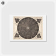 アートポストカード-Knob with rounded shield - アルブレヒト デューラー Postcard.