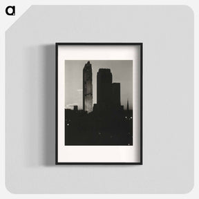 アートポスター-New York from the Shelton - アルフレッド スティーグリッツ Poster.