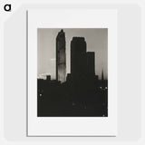 New York from the Shelton - アルフレッド スティーグリッツ Poster.