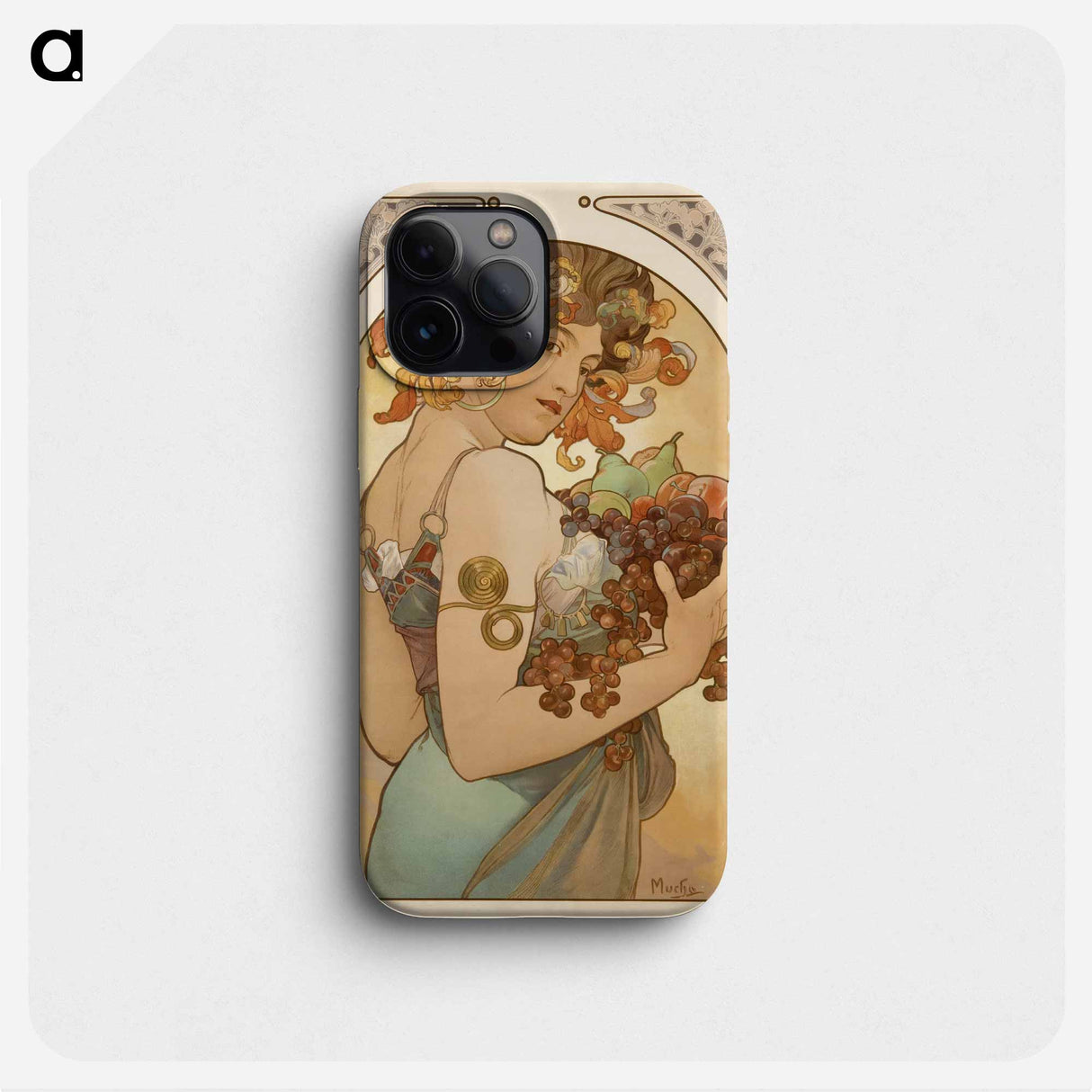 Fruit - Alphonse Mucha Phone Case.