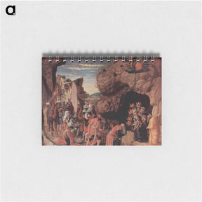 アートメモ帳-Adoration of the Magi, central panel from the Altarpiece - アンドレア マンテーニャ Memo.