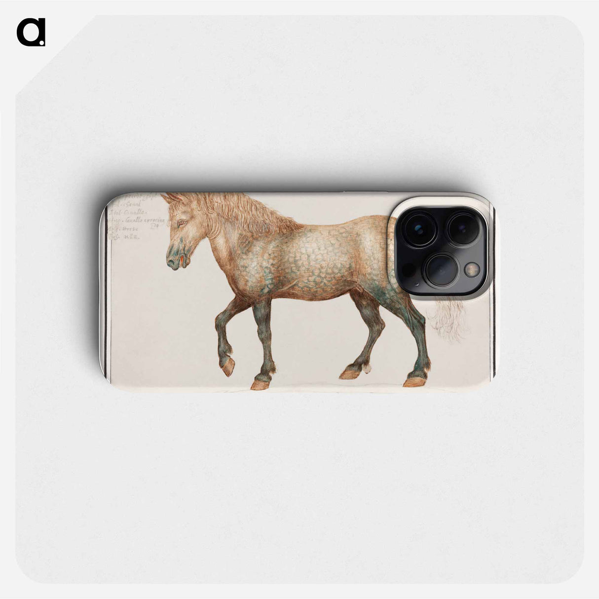 Horse - アンセルムス ボエティウス デ ブート Phone Case.