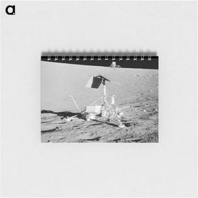 アートメモ帳-NASA Spacecrafts on the Moon - アポロ月面着陸 Memo.