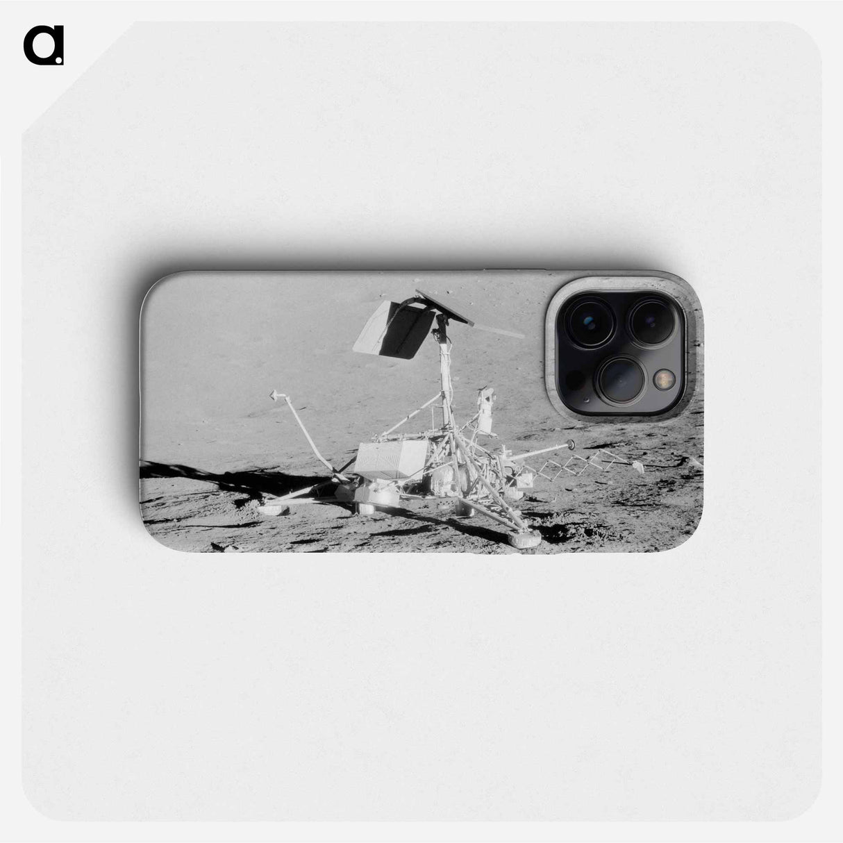 NASA Spacecrafts on the Moon - Apollo Moon Landing Phone Case.