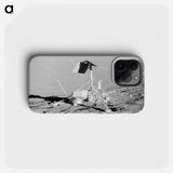 NASA Spacecrafts on the Moon - アポロ月面着陸 Phone Case.