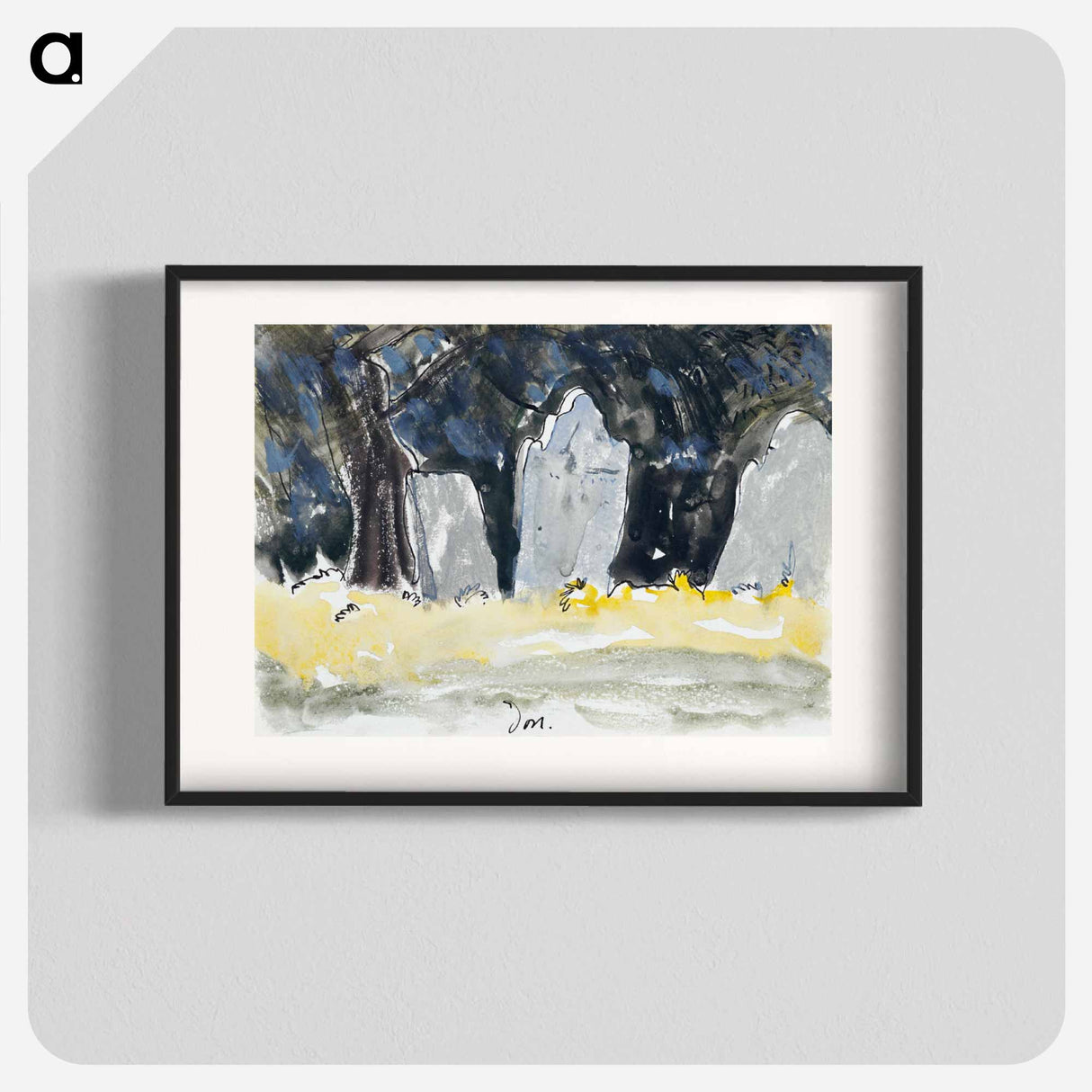 Old Tombstones - アーサー ダヴ Poster.