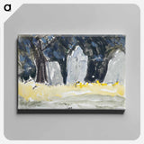 Old Tombstones - アーサー ダヴ Canvas.