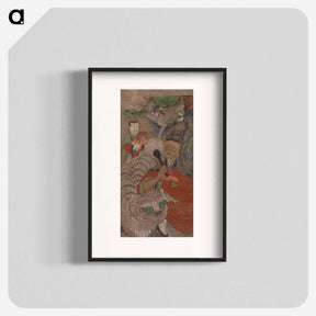 アートポスター-Sage with Tiger
 - バーンズ・コレクション Poster.