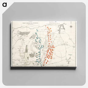 アートパネル-The First and Second Battles of Newbury and the Siege of Donnington Castle during the Civil War, A.D. 1643–1646
 - 大英図書館 Canvas.