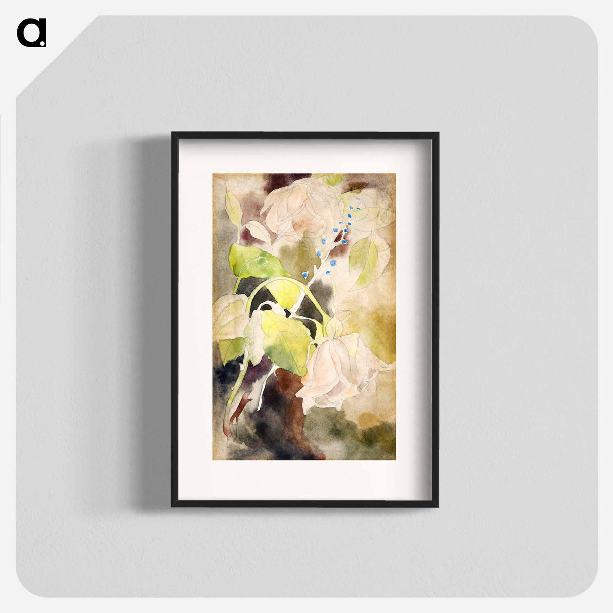 Peachy Rose - Charles Demuth Poster.