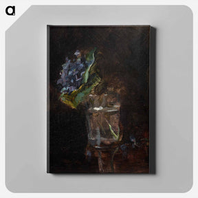アートパネル-Bouquet of Violets in a Vase
 - ダラス美術館 Canvas.