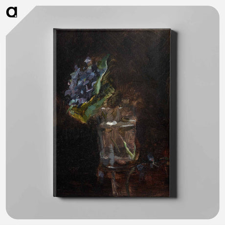 アートパネル-Bouquet of Violets in a Vase
 - ダラス美術館 Canvas.