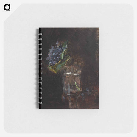 アートメモ帳-Bouquet of Violets in a Vase
 - ダラス美術館 Memo.