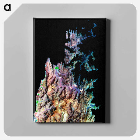 アートパネル-The Musandam Peninsula
 - 上空からの地球 Canvas.