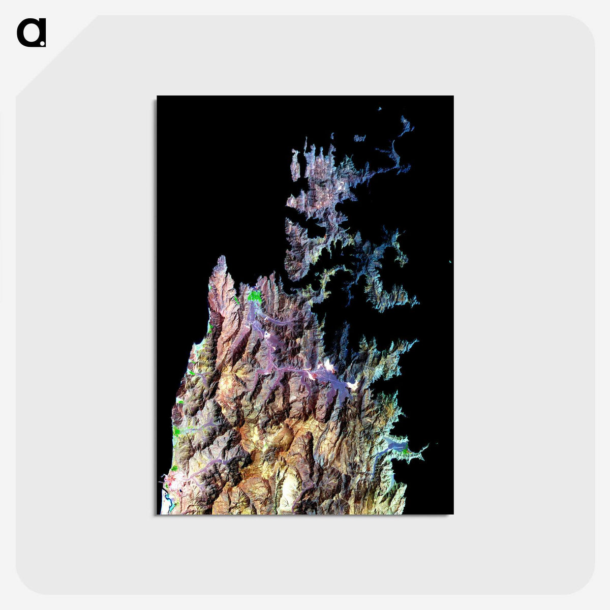 1-45_Earth-from-Above_postcard