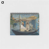 Claude Monet Painting in his Studio - エドゥアール マネ Memo.