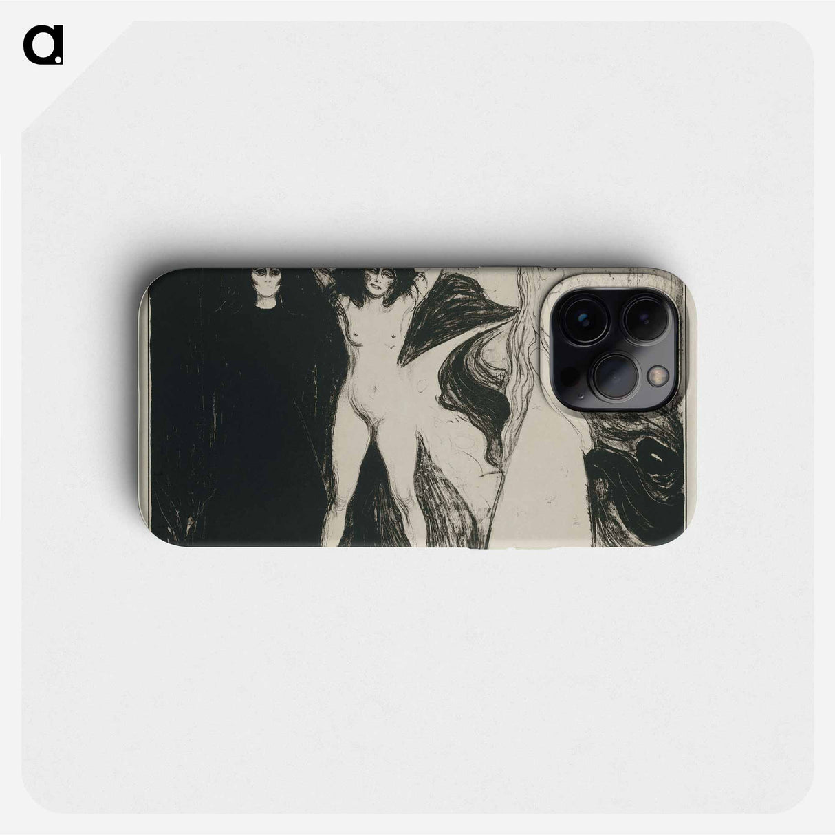 The Web (The Sfinx) - Edvard Munch Phone Case.