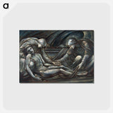 アートポストカード-The Entombment - エドワード バーン ジョーンズ Postcard.