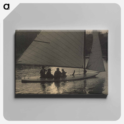 Regents Park shallow draught yacht - エリック リー ジョンソン Canvas.