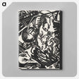 アートパネル-Animal Legend - フランツ マルク Canvas.