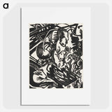 Animal Legend (Tier legend) - Franz Marc Poster.