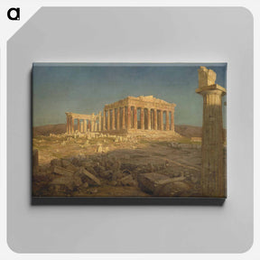 アートパネル-Parthenon - フレデリック エドウィン チャーチ Canvas.