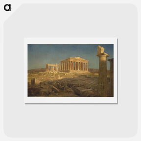 アートポストカード-Parthenon - フレデリック エドウィン チャーチ Postcard.