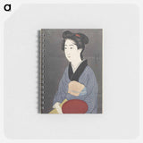 アートメモ帳-Waitress with a Red Tray
 - 橋口 五葉 Memo.
