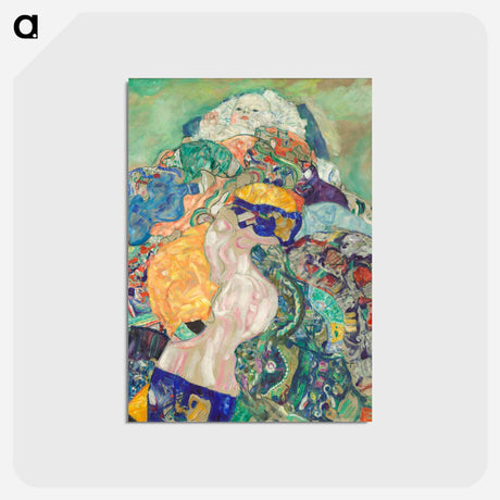 アートポストカード-Public domain image - グスタフ クリムト Postcard.