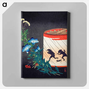 アートパネル-Bellflower and Lantern - 高橋 宏明 Canvas.
