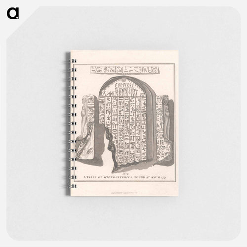 A Table of Heiroglyphics
 - ジェームス ヒース Memo.