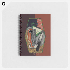 アートメモ帳-Poire verte et couteau - ルイ マルクーシ Memo.